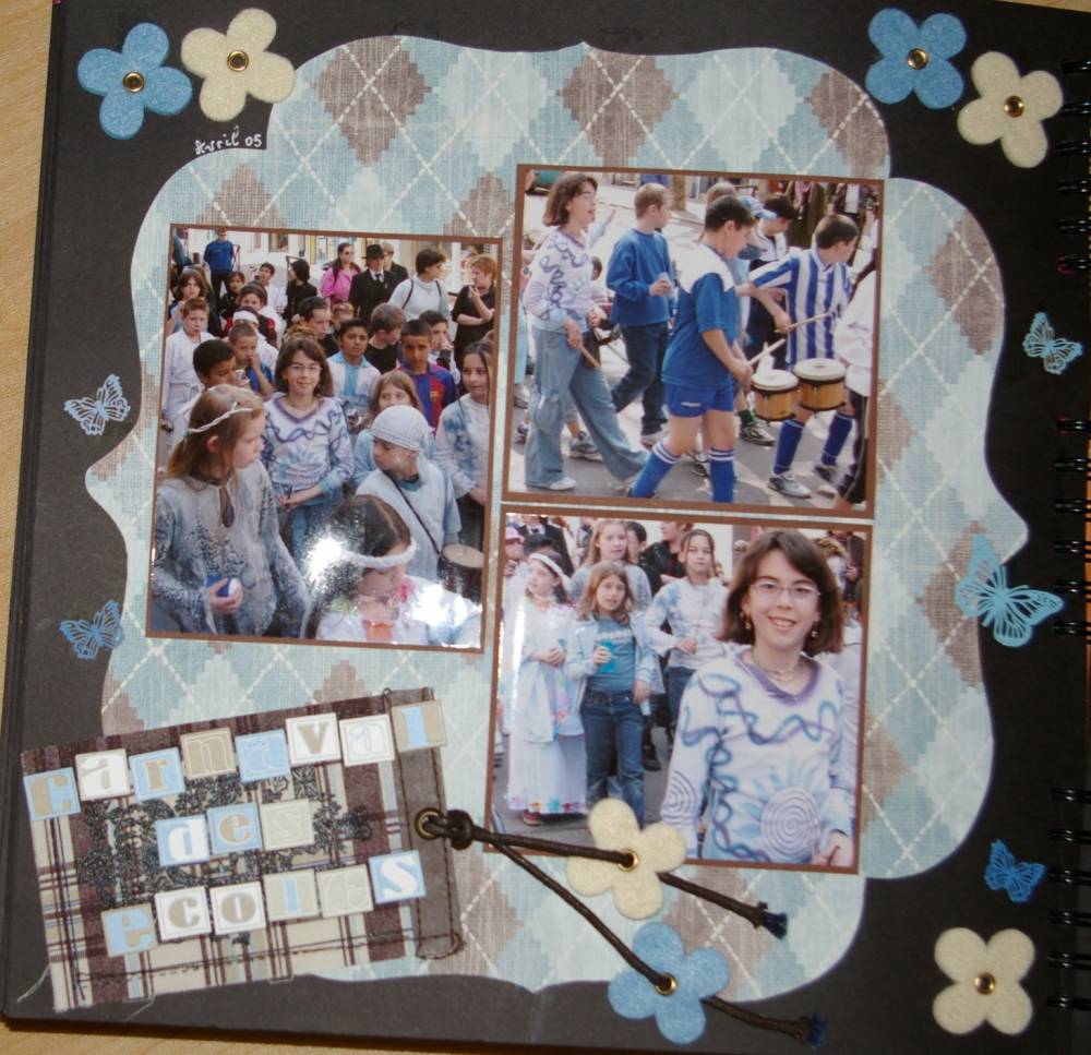 défilé dans les rues