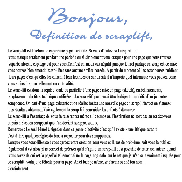 Definition scraplift