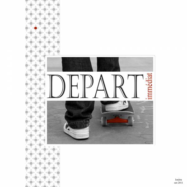 Depart immediat!