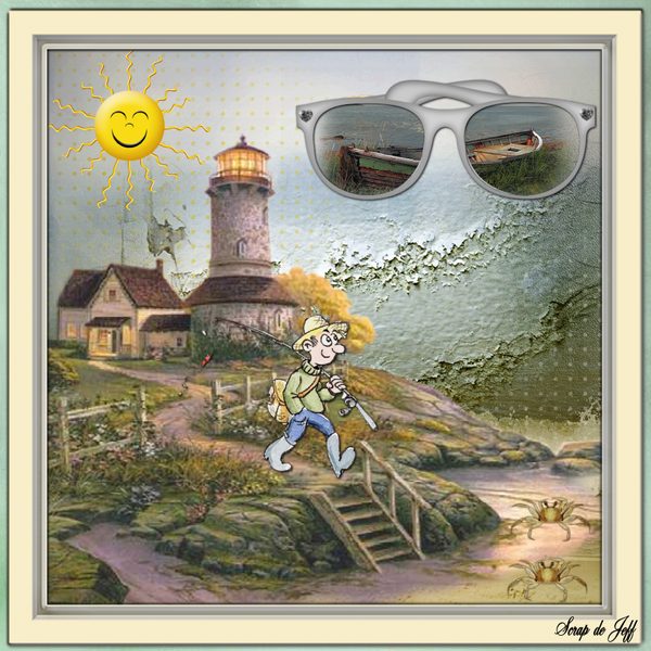 Départ pour la pêche.