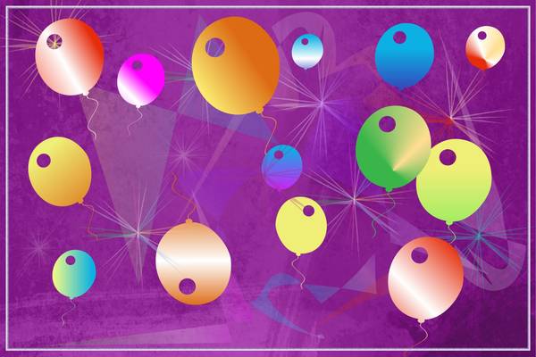 Des ballons pour Sacha