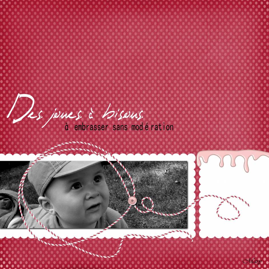 des joues à bisous