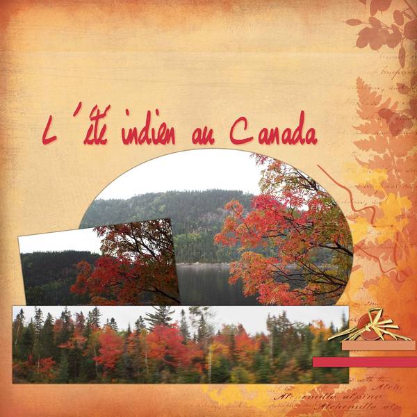 Dictée automne de Mamyrose