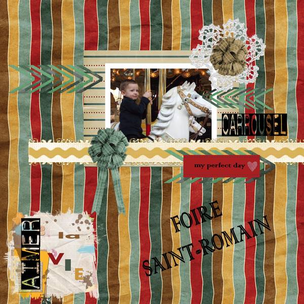 Dimi à la foire Saint-Romain