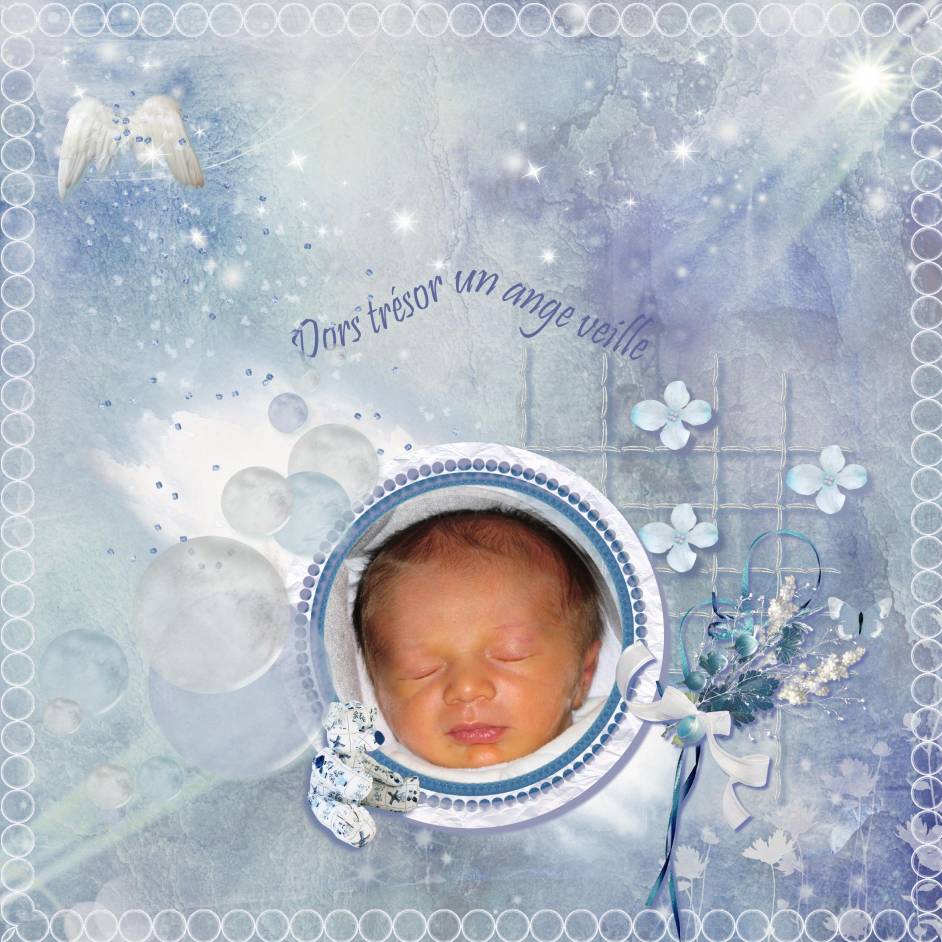 Dors trésor un ange veille