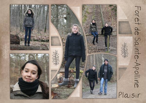 double page azza sortie en foret