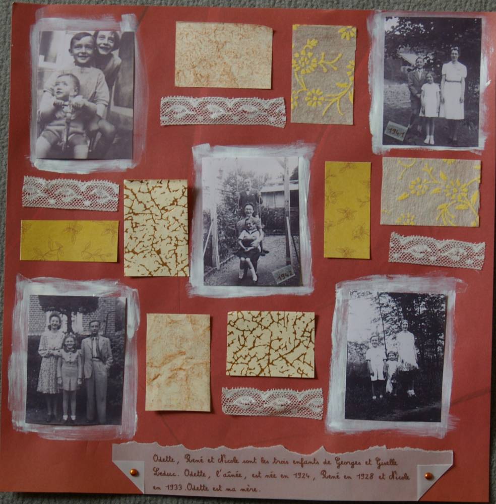 double page frère et soeurs