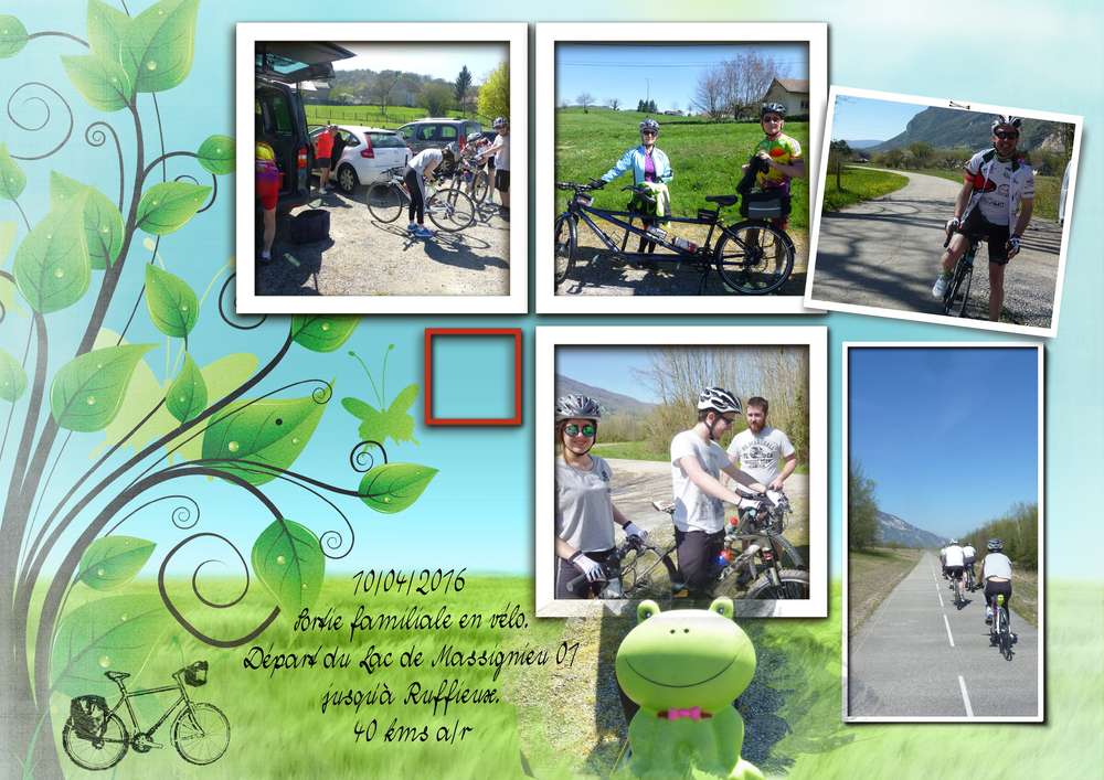 Double page pour album