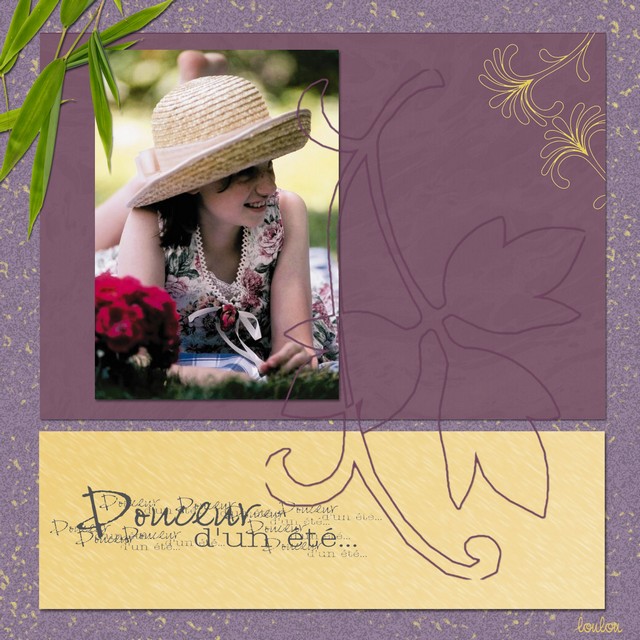 Douceur d'un été...