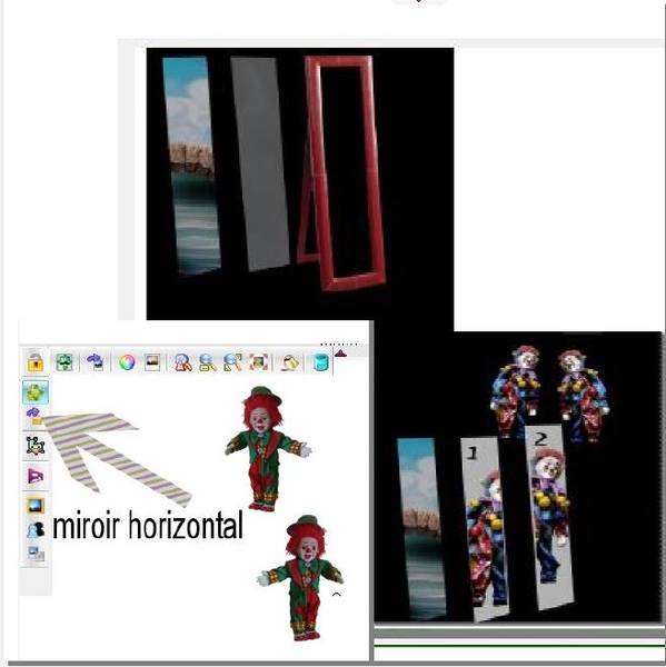 effet miroir
