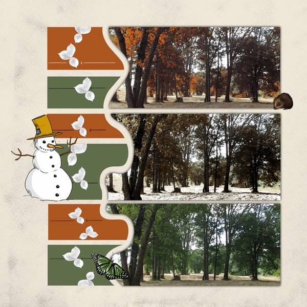 Effet neige et automne