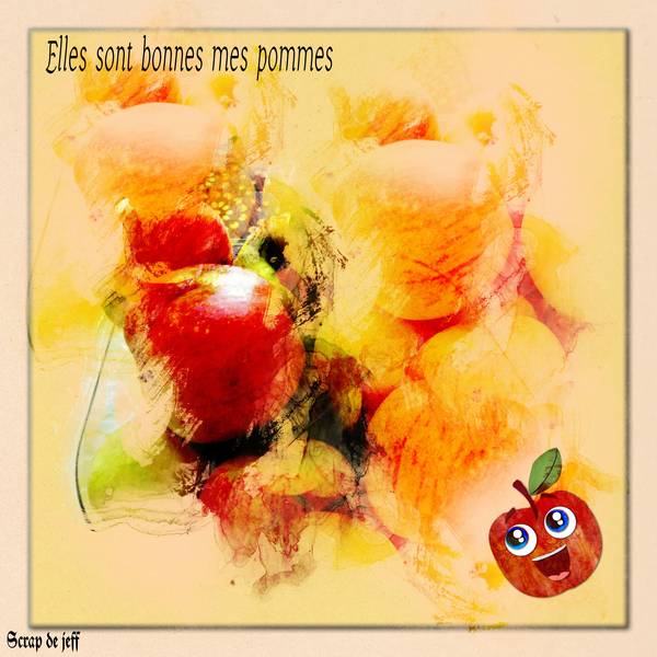 Elles sont bonnes mes pommes