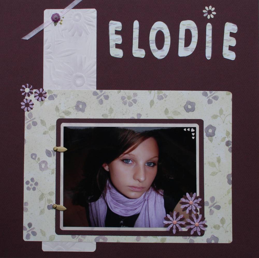 ELODIE : ma nièce