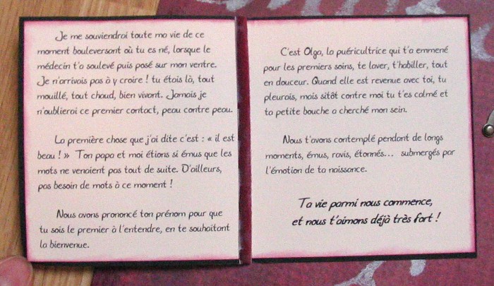 émotion texte