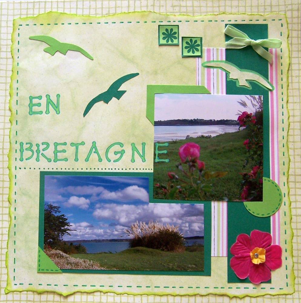 En Bretagne, le bord de mer à Locquirec