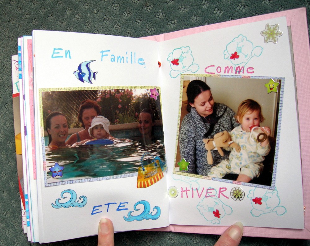 En famille été comme hivers