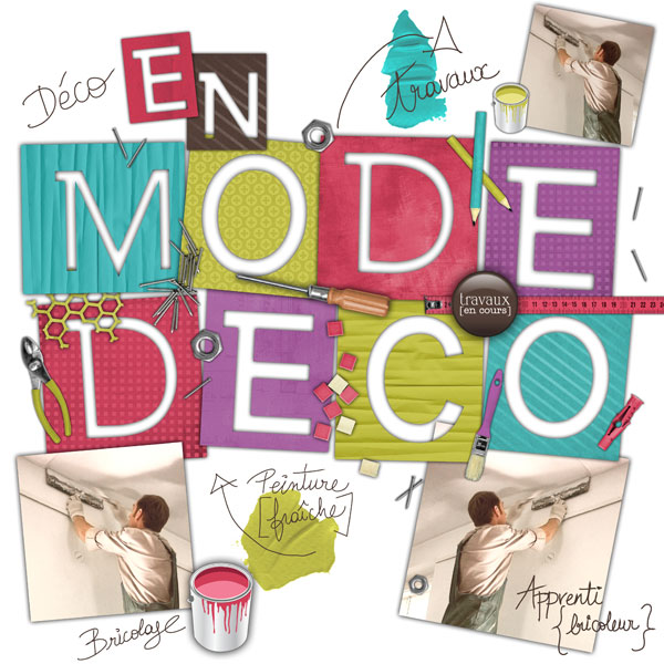 « en mode déco »