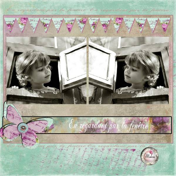 En regardant par la fenêtre !...