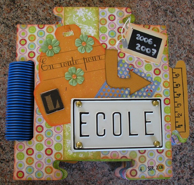 en route pour l'école