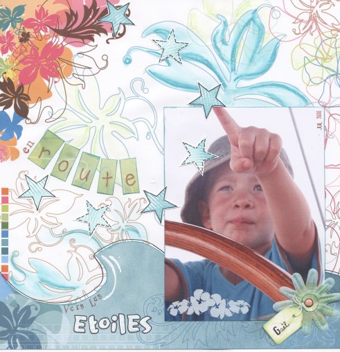 En route vers les étoiles **Rouge de garance**