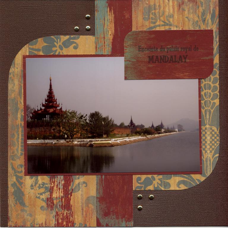 Enceinte du palais royal de Mandalay