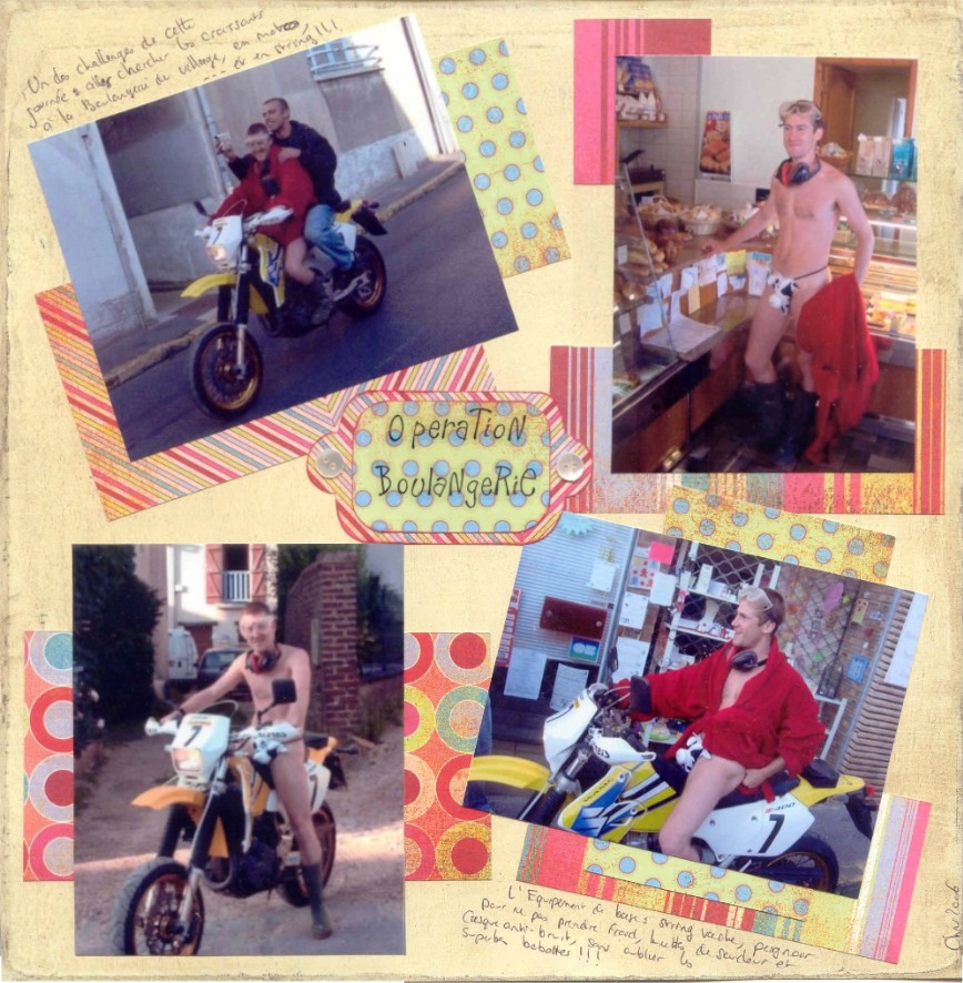 Enterrement de vie de garçon -3- Opération Boulangerie
