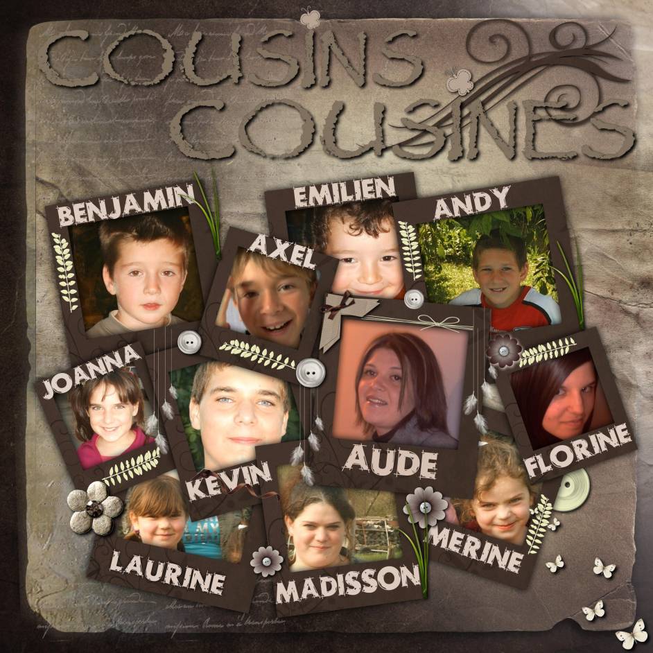 entre cousins et cousines