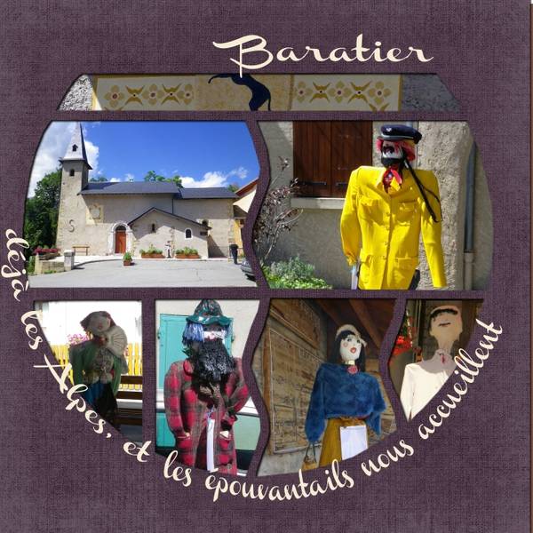 épouvantails accueillants