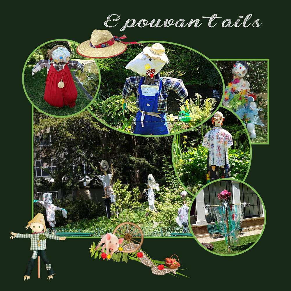 Epouvantails , défi mamyrose