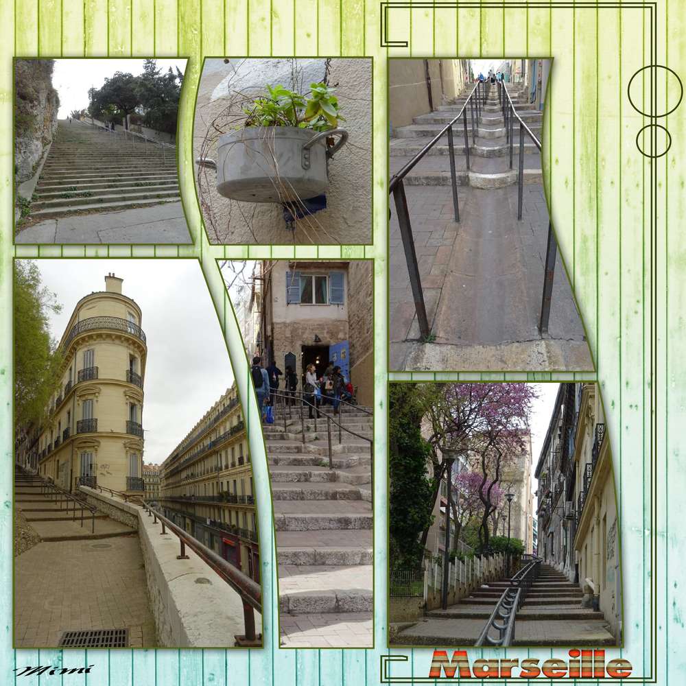 escaliers marseillais