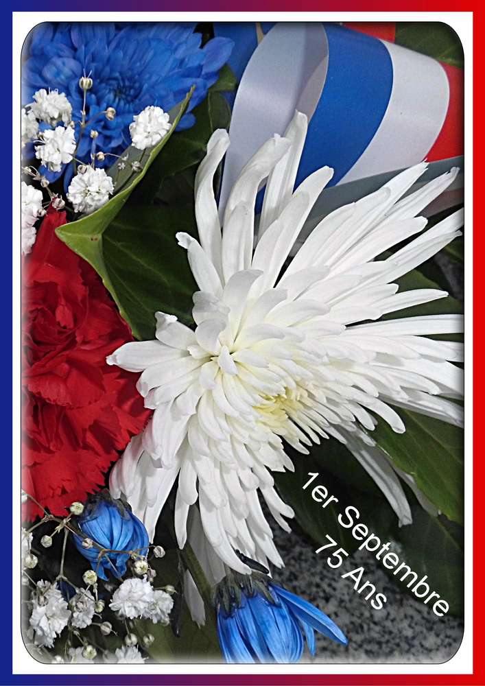 ESCAUDAIN - HOMMAGE AU SERGENT JEANNE BOUCHET (18/12/1923 - 1/9/1944)