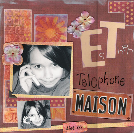 EsTher téléphone maison