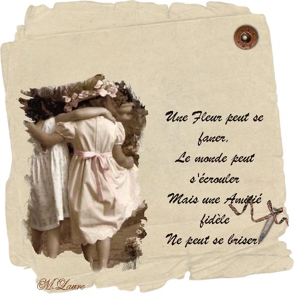 Et encore sur le thème de l'Amitié ...