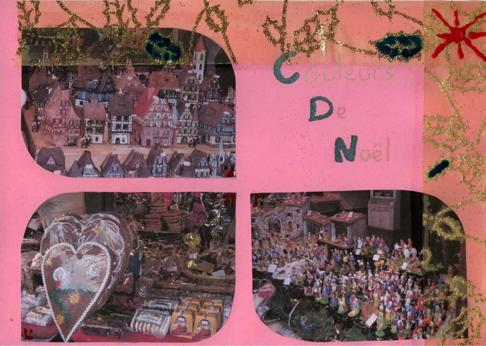 étals des marchés de noël alsaciens