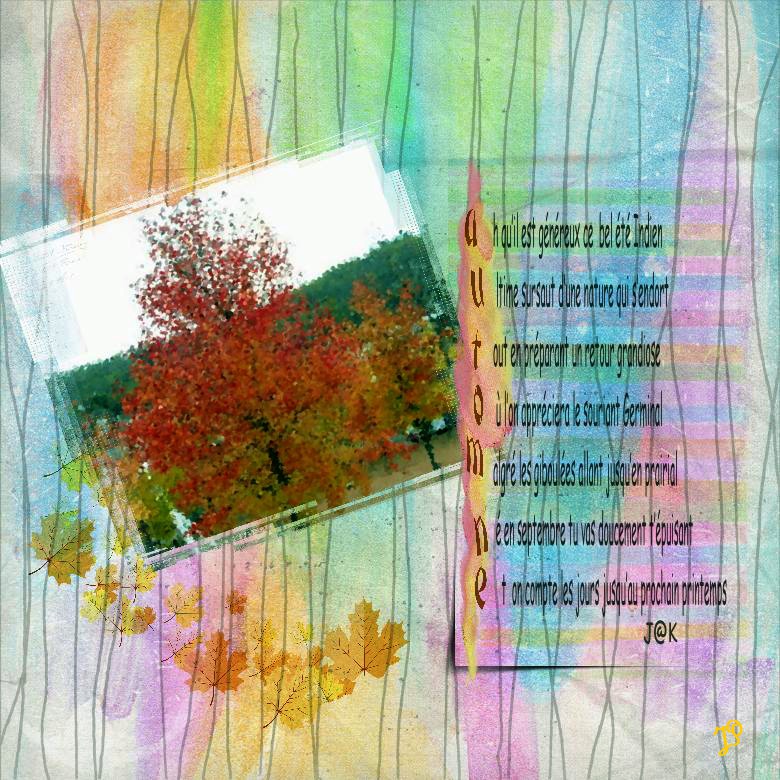 Eté indien en acrostiche