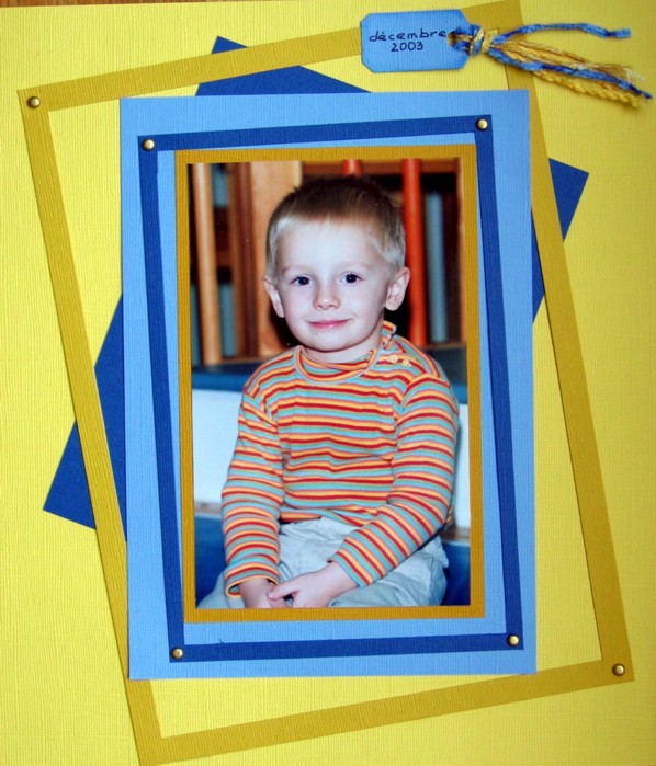 Etienne à la crèche