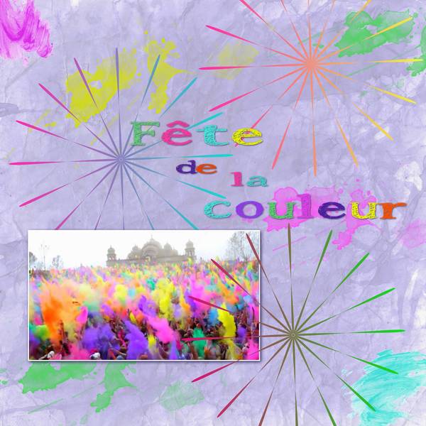 Fête de la couleur