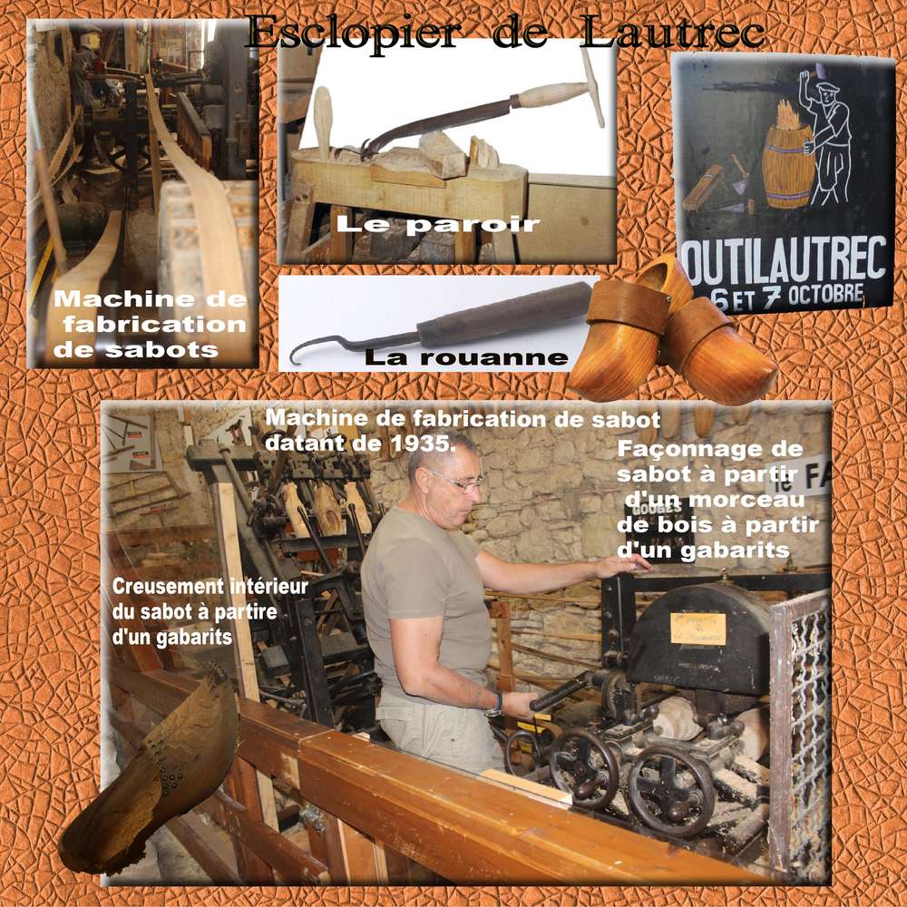 fabrication de sabots