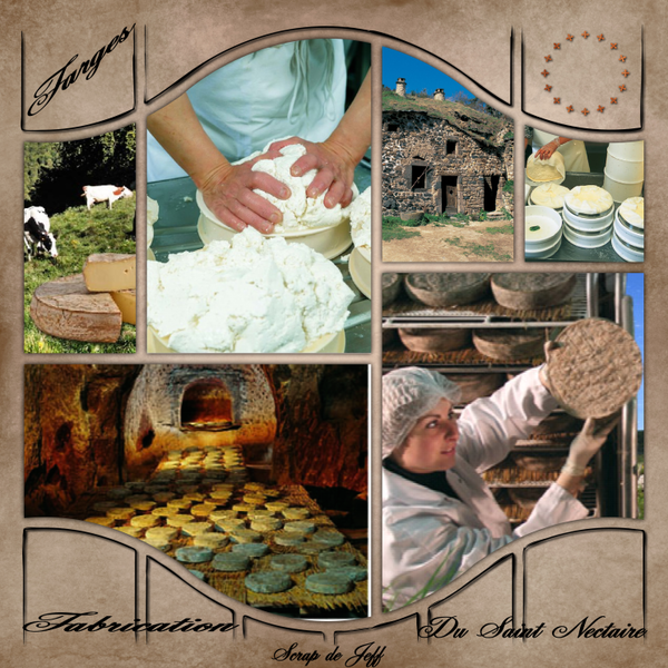 Fabrication du Saint-Nectaire