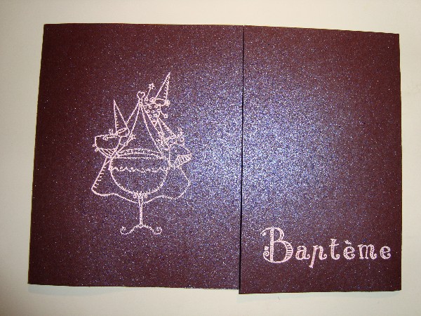 Faire-part de baptême de Séraphine