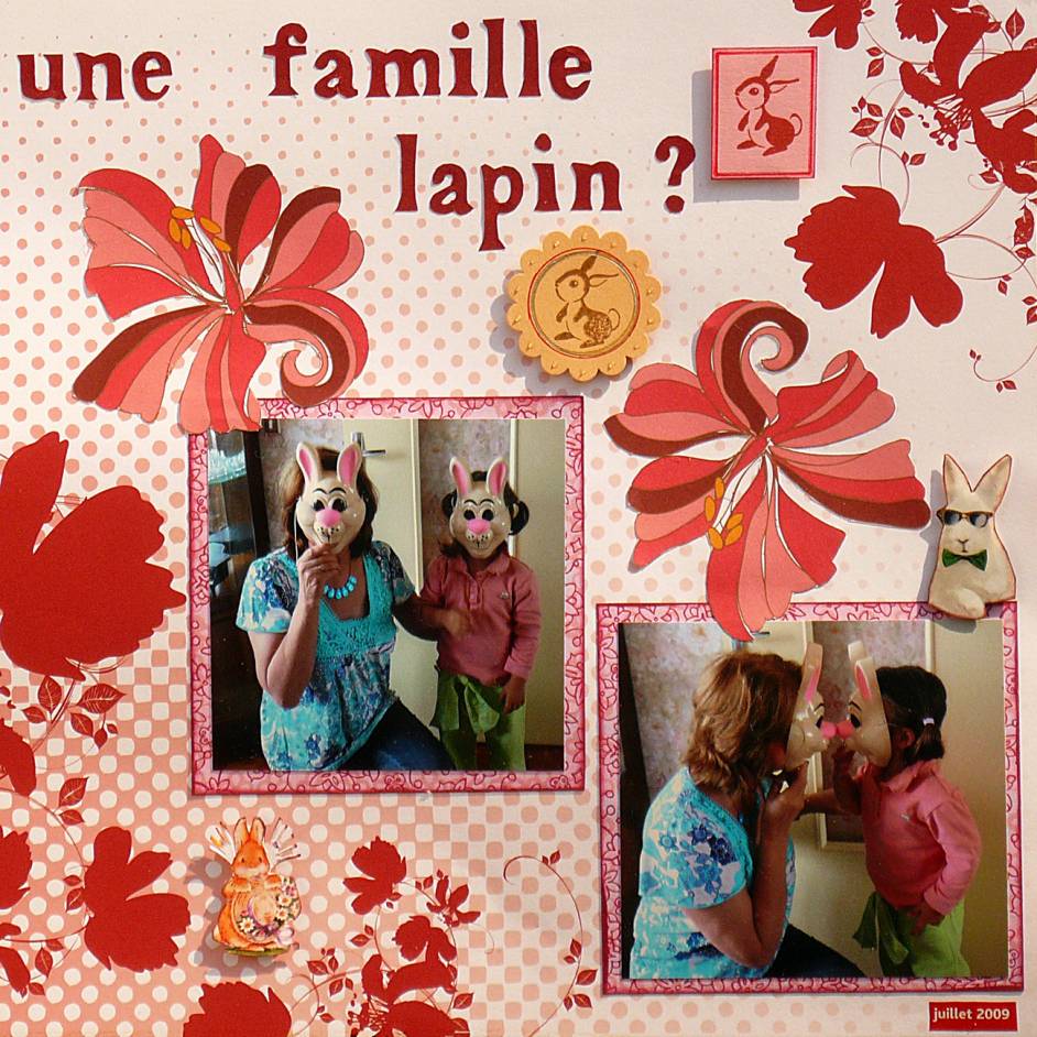 famille lapin