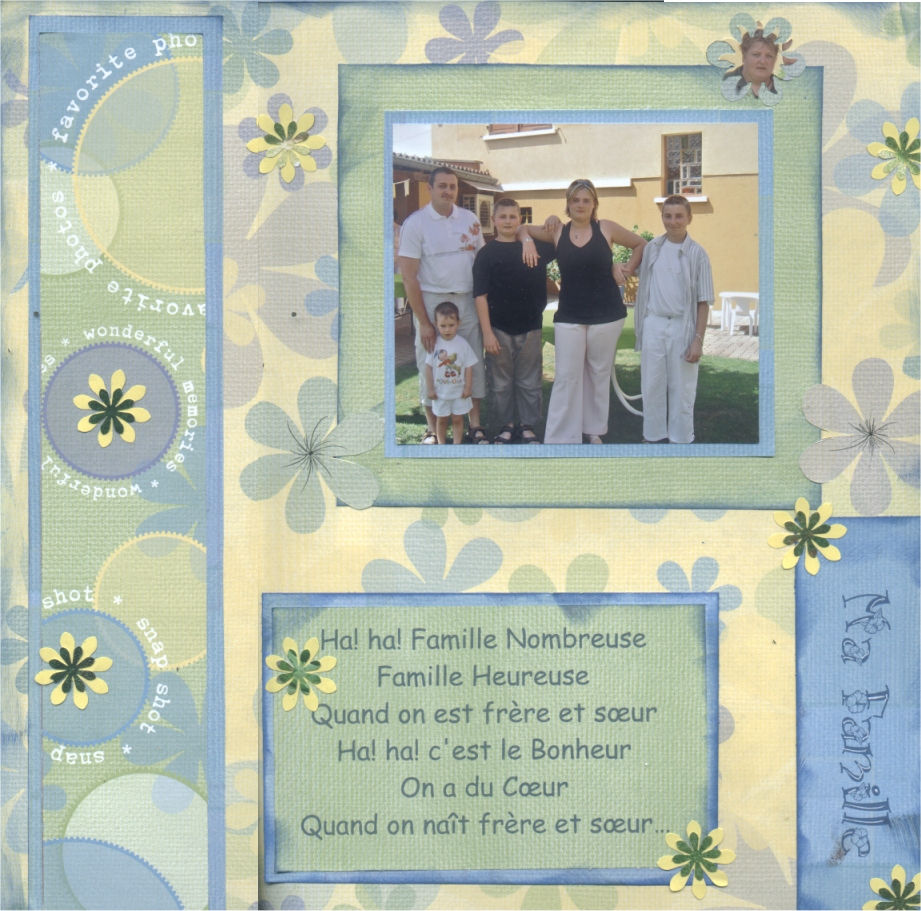 Famille nombreuse page de gauche