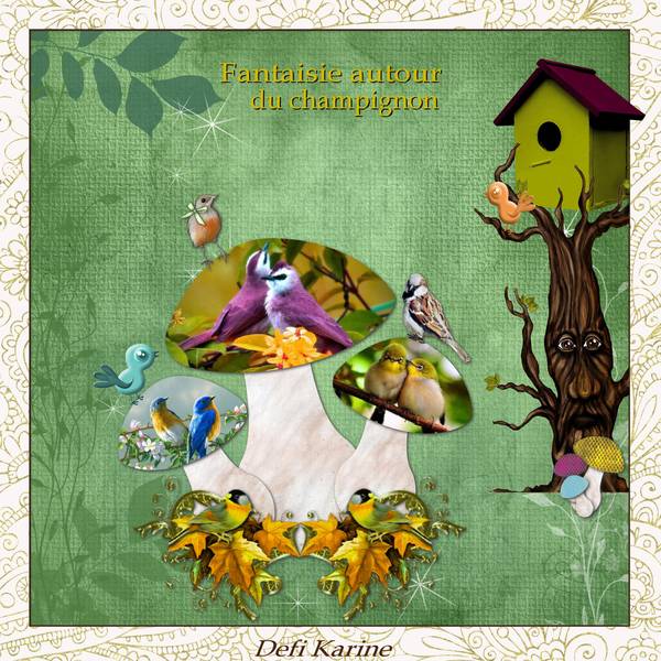 Fantaisie autour du champignon