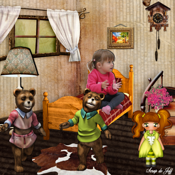 Faustine au Pays de Boucle d'Or