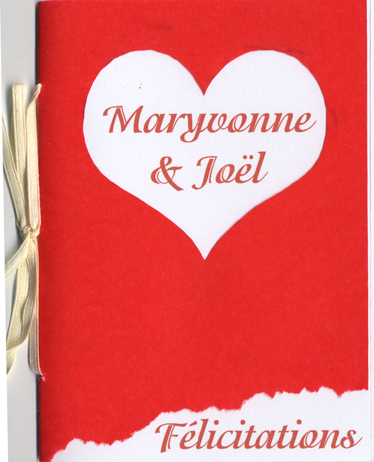 Félicitations Mariage