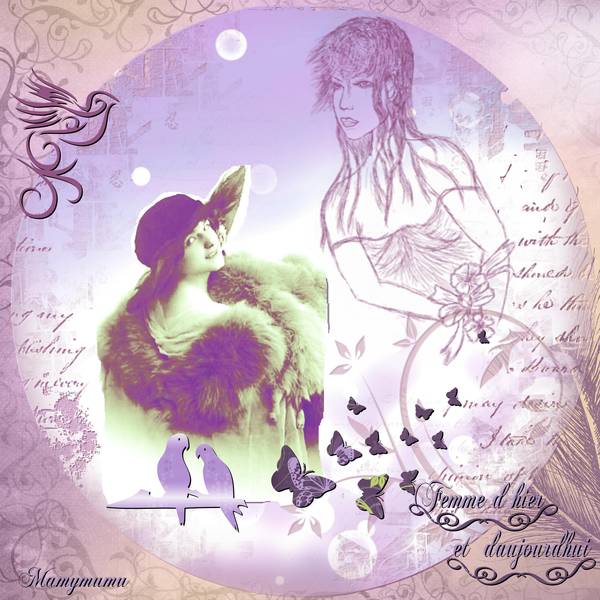 Femme d'hier et d'aujourd'hui