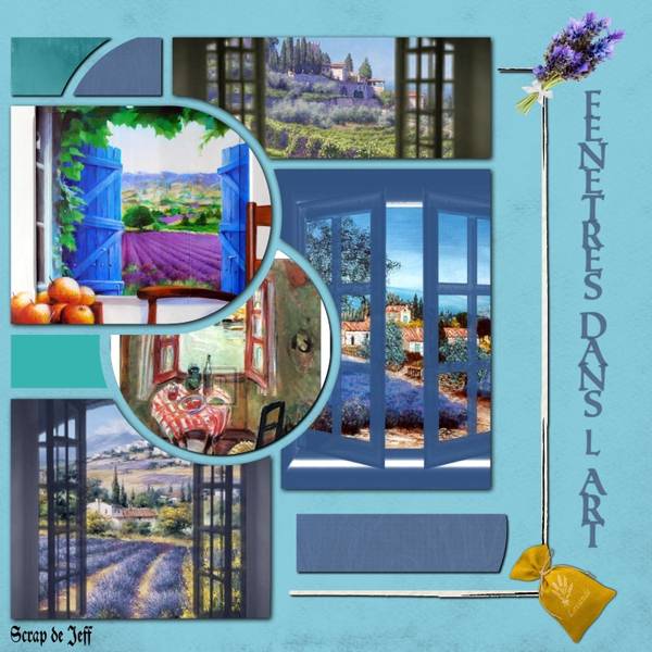 Fenêtres dans l'art.