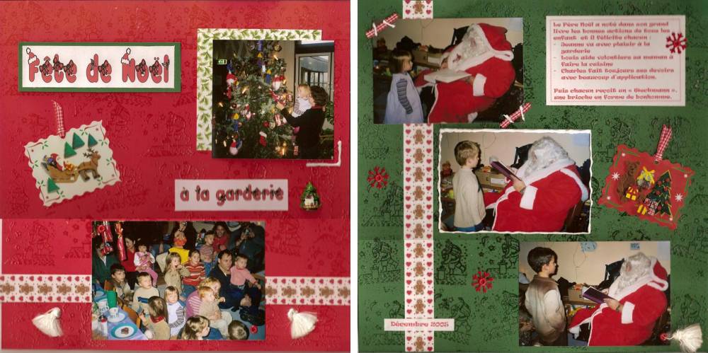 Fête de Noël à la garderie