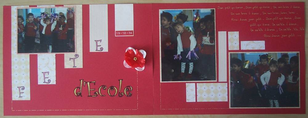 Fête d'école - 2 pages