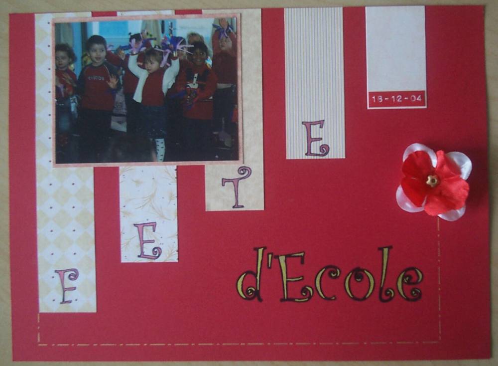 fête d'école - gauche